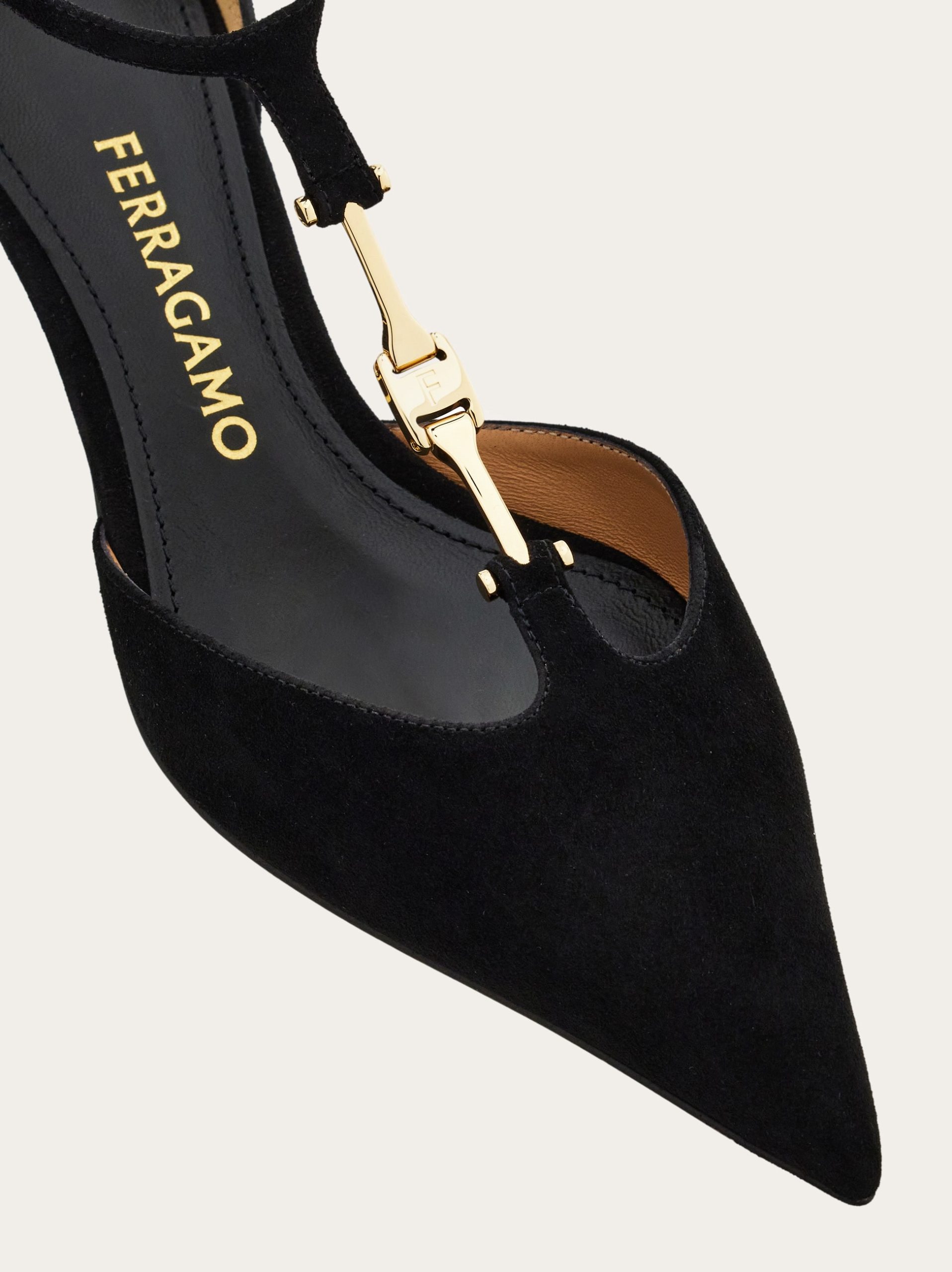 Ferragamo F buckle T-strap pump - Image 4